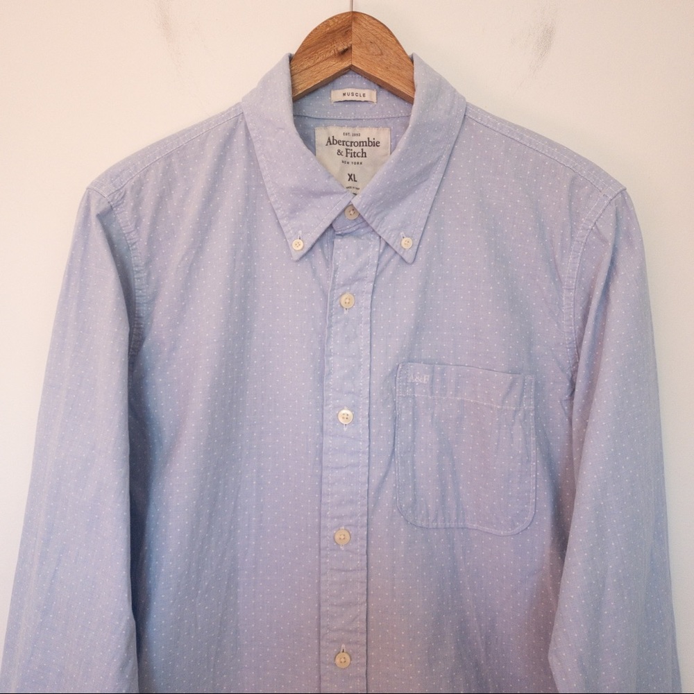 Abercrombie & Fitch Men Size XL Shirt Muscle Fit